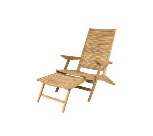 Flip deck chair šezlongas